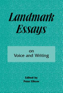 Landmark essays on voice and writing /