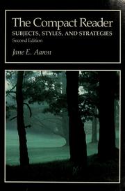 The Compact reader : subjects, styles, and strategies /