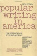 Popular writing in America : the interaction of style and audience /