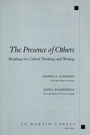 The Presence of others : readings for critical thinking and writing /
