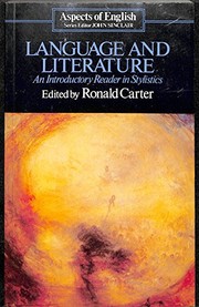 Language and literature : an introductory reader in stylistics /