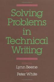 Solving problems in technical writing /