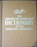 The American Heritage dictionary of the English language /