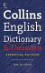 Collins English dictionary & thesaurus /