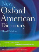 New Oxford American dictionary.