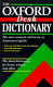 The Oxford desk dictionary /