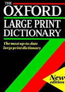 The Oxford large print dictionary /