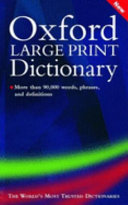 Oxford large print dictionary /