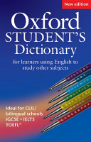 Oxford student's dictionary : for learners using English to study other subjects /