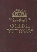 Random House Webster's college dictionary.