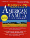 Webster's American family dictionary /