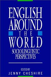 English around the world : sociolinguistic perspectives /