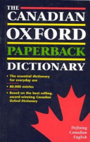The Canadian Oxford paperback dictionary /