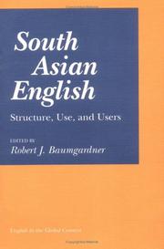 South Asian English : structure, use, and users /