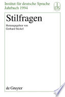 Stilfragen /