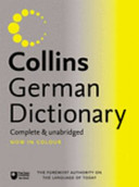 Collins German dictionary /