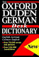 The Oxford-Duden German desk dictionary : English-German, German-English /