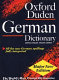 The Oxford-Duden German dictionary : German-English, English-German /