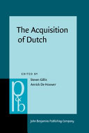 The acquisition of Dutch /