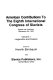 American contributions to the eighth International Congress of Slavists : Zagreb and Ljubljana, September 3-9, 1978.