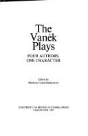The Vaněk plays : four authors, one character /