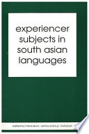 Experiencer subjects in South Asian languages /