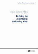 Defining the indefinable : delimiting Hindi /