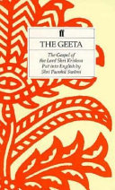 The Geeta : the gospel of the Lord Shri Krishna /