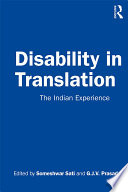 Disability in translation : the Indian experience /