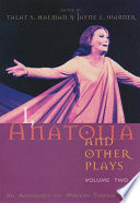 I, Anatolia and other plays /