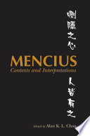 Mencius : contexts and interpretations /