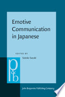 Emotive communication in Japanese  /
