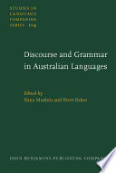 Discourse and grammar in Australian languages /