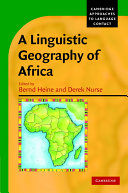 A linguistic geography of Africa /