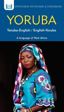 Yoruba dictionary & phrasebook /