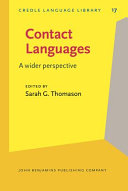 Contact languages : a wider perspective /