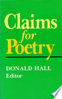 Claims for poetry /