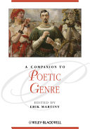 A companion to poetic genre /