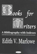 Books for writers : a bibliography with indexes /