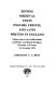Editing Medieval texts : English, French, and Latin written in England : papers given at the twelfth annual Conference on Editorial Problems, University of Toronto, 5-6 November 1976 /