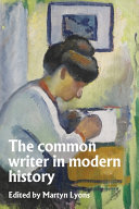The common writer in modern history /