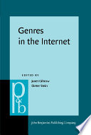 Genres in the Internet : issues in the theory of genre /