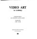 Video art : an anthology /