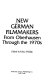 New German filmmakers : from Oberhausen through the 1970s /