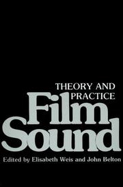 Film sound : theory and practice /