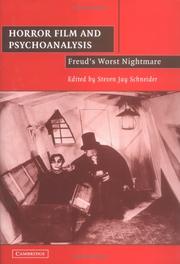 Horror film and psychoanalysis : Freud's worst nightmare /