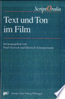 Text und Ton im Film /