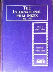 The International film index 1895-1990 /