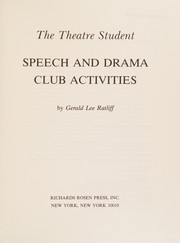 Speech and drama club activities /