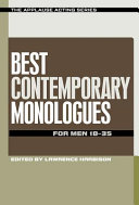 Best contemporary monologues for men 18-35 /